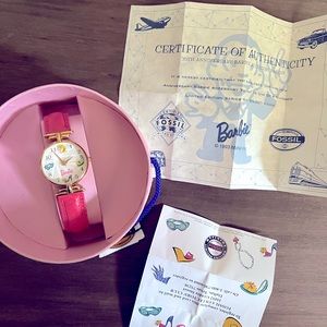 Vintage Barbie fossil watch